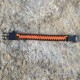 Survival & Überlebens - Notfall - Armband mit Pfeife, Feuerstein und Kompass