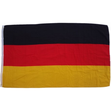 Fahne Flagge XXL Deutschland 250 x 150 cm mit 2 Ösen Hissflagge 