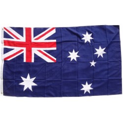 XXL Flagge Australien 250 x 150 cm Fahne mit 3 Ösen 100g/m² Stoffgewicht Hissflagge