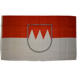 XXL Flagge Franken 250 x 150 cm Fahne mit 3 Ösen 100g/m² Stoffgewicht Hissflagge Hiss