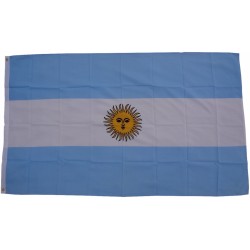 Flagge Argentinien 90 x 150 cm Fahne mit 2 Ösen 100g/m² Stoffgewicht Hissflagge Hiss
