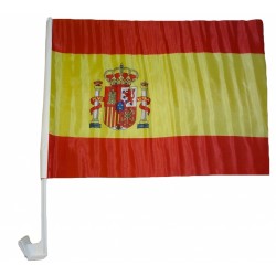 Autoflagge Spanien 30 x 40 cm Auto Flagge Fahne Autofahne Fensterflagge Fanfahne