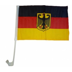 Autoflagge Deutschland Adler 30 x 40 cm Auto Flagge Fahne Autofahne Fensterflagge Fan