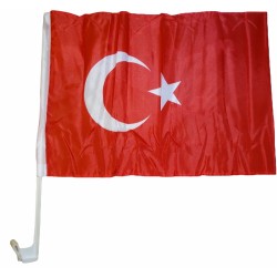 Autoflagge Türkei 30 x 40 cm Auto Flagge Fahne Autofahne Fensterflagge Fanfahne