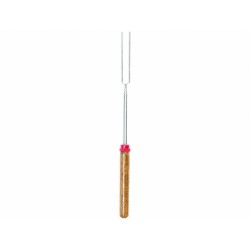 infactory ausziehbarer Teleskop Grillspieß 30 - 90cm Länge Grill Spieß Grillgabel