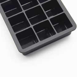 Jumbo Eiswürfelform für XXl Eiswürfel 3x3cm Eisform Eis Silikonform Silikon