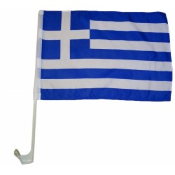 Autoflagge Griechenland 30 x 40 cm Auto Flagge Fahne Autofahne Fensterflagge Fanfahne