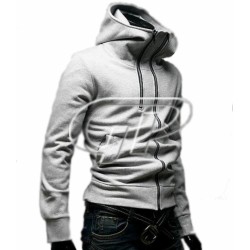 Garcia Pescara GP3 Herren Zip Hoodie grau Gr. XL Pullover Pulli Herrenpullover