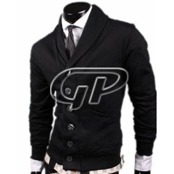 Garcia Pescara GP8 Herren Cardigan Jacke schwarz Gr. S