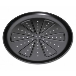 CHG Pizza-Backblech antihaftbeschichtet Durchmesser: 28 cm Pizzablech Pizza Emaile