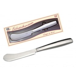CHG Edelstahl Brotmesser Streichmesser Buttermesser Frühstück Messer Brötchenmesser