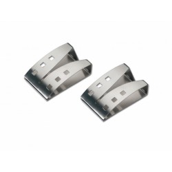 CHG Handtuchhalter aus Edelstahl Haken im 4er Set Wandhaken Handtuch Handtuchhaken