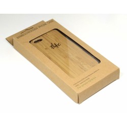 t4c Echtholz Bambus Cover für iPhone 5 / 5s - Holz Hülle Case Hardcase Handy Schale