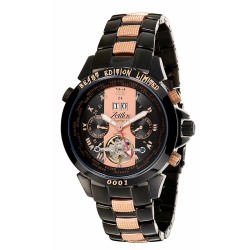 Zeitlos Automatikuhr ZL-EB-10 CR Exzellent Beast Herrenuhr roséfarbene Optik Uhr