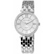 Excellanc 1509 Damen Armbanduhr silberfarben mit Strass Uhr Damenarmbanduhr