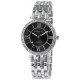 Excellanc 1508 Damen Armbanduhr mit silberfarbenem Metallarmband Strass Uhr Damenuhr
