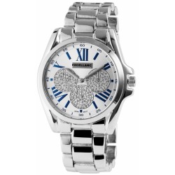 Excellanc 1515 Damen Armbanduhr silberfarben aus Metall Damenarmbanduhr Damenuhr Uhr