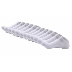 Garcia Pescara 6 Paar Sneaker Socken in weiß Gr. 40-46 aus Baumwolle Füßlinge