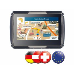 NavGear TourMate N4 Navigationssystem mit EUROPA KARTE 4,3 Zoll Motorrad Kfz Outdoor Navigation