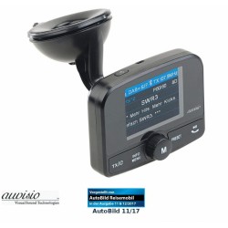 auvisio FMX-640.dab Kfz-DAB+ Empfänger, FM-Transmitter, Bluetooth, Freisprechfunktion
