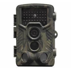 Denver WCT-8010 Full-HD Wildkamera mit Bewegungssensor Display 12MP Tier Wild Überwachungskamera Futterkamera