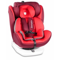 Lionelo Auto Kindersitz Bastiaan mit Isofix in rot Baby Autositz