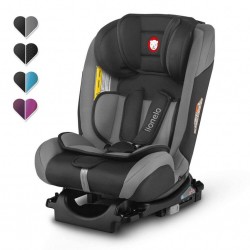 Lionelo Sander Kindersitz Autositz grau ISOFIX 0-36 kg Drehsitz Reboarder