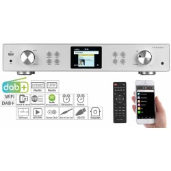 VR-Radio IRS-711 Digitaler WLAN-HiFi-Tuner mit Internetradio, DAB+, UKW, MP3, Alu-Optik