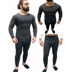 Thermo Unterwäsche Set Oberteil+ Unterhose für Herren Größe S-3XL