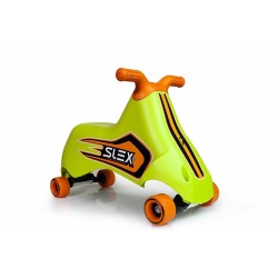 SLEX RACER Rutschfahrzeug in grün Kinder Rutschauto ABEC 3 Longboard Rollen bis 35kg